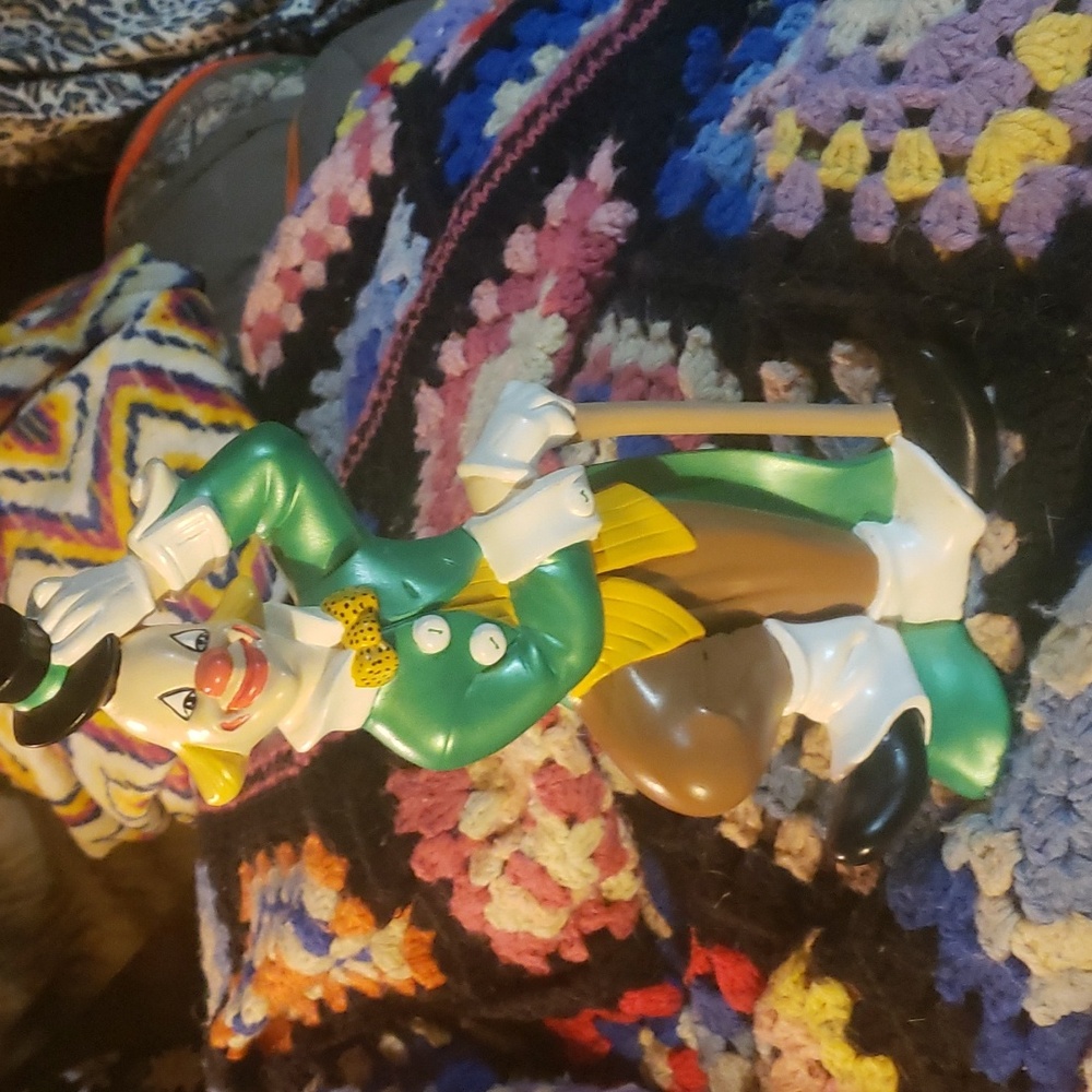 Whimsical circus clown